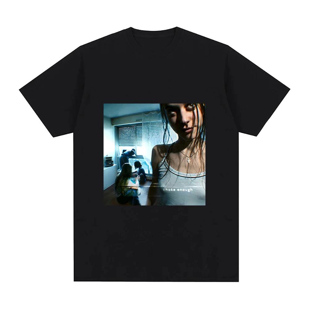 Oklou TShirt Choke Enough Album Graphic Printing Clothing 100cotton Comfortable Oneck Tshirts WomenUnisex Short Sleeve Tees
