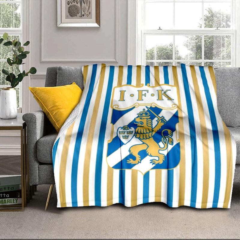IFK Gothenburg Portable Blanket/Soft Blanket Bedding Blanket Suitable for Travel Camping Living Rooms Offices Sofas Fan Gifts