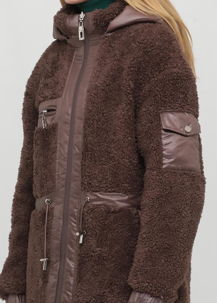 Куртка двусторонняя зимняя Snow Owl 21640 S Коричневый