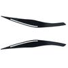 2Pcs Headlight Eyelid Eyebrow Cover Carbon Fiber Style For BMW 3 Series E90 318i 320i 325 2009 2010 2011 2012