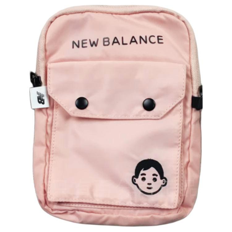 New Balance NB X Noritake Collaboration Limited Edition Logo Print Fabric Shoulder Crossbody Bag Unisex Bags Light-Pink LAB13602-RWR