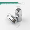 Square-to-Hex Socket Driver Adapter Rod for Electric Ratchet Wrench