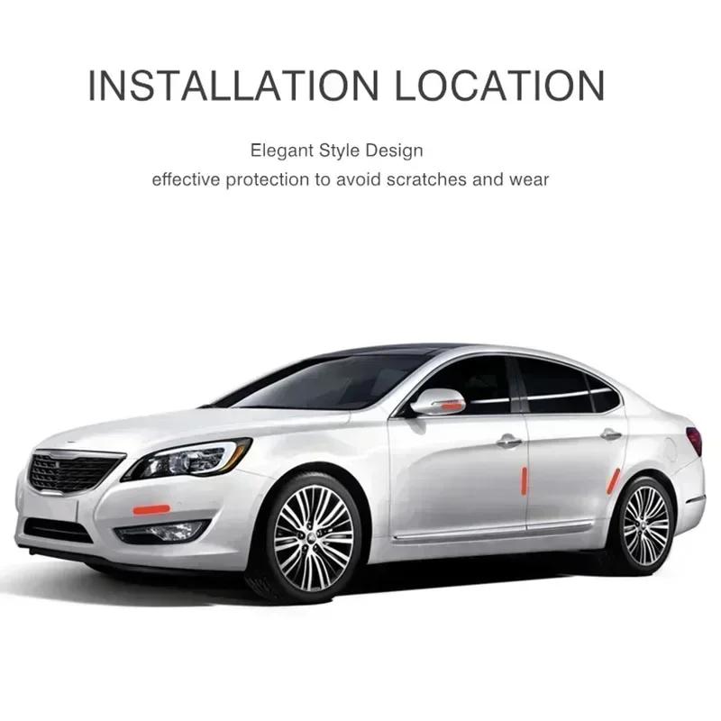 6Pcs Rubber Strip Car Door Anti Collision Protective Sticker For Mercedes Benz AMG GLE GLS CLS GLC CLA GLA GLK ML C197 R231 W167