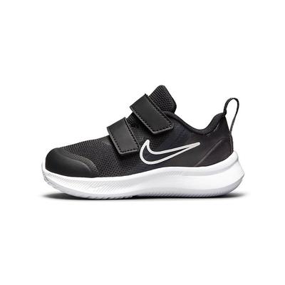 Scarpe da Corsa per Bambini Star Runner 3 TD Nero Grigio Fumo Scuro Bianco DA2778-003