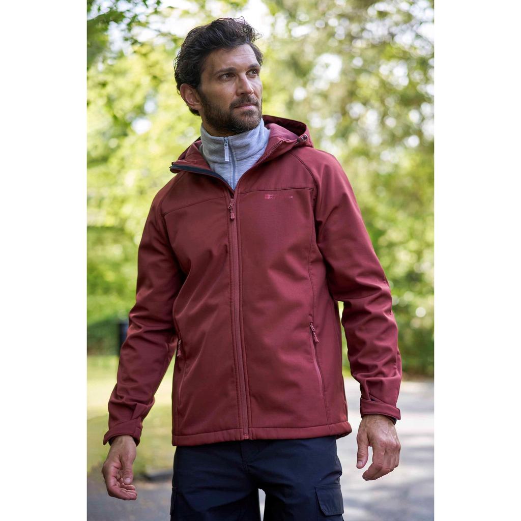 Mountain Warehouse Mens Exodus Waterproof Soft Shell Jacket