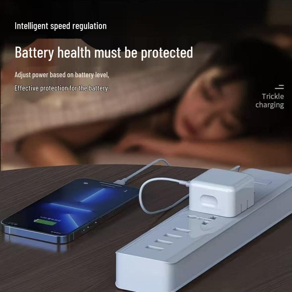 40W Dynamic Fast Charger & 60W Braided Data Cable for Apple 17 Pro Max