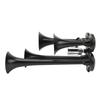 4 Trumpets Air Compressor Horn 150DB 12V Super Loud Universal Fit for Cars Trucks Boats Trains