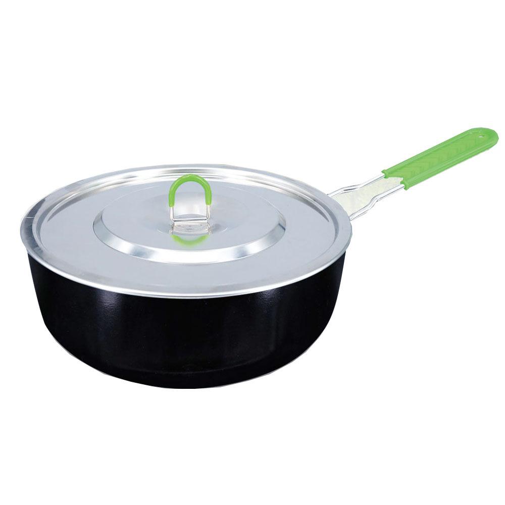

Brother Foldable Non-stick Pot & Pan Set: Portable Multifunction Outdoor & Household Cookware 26*9 cm чёрный