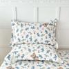 100% Cotton 1PC Floral Pillow Cover, Bedding Pillowcase Bedroom Home Décor Cushion Cover, Custom Sizes Bed Pillow Cover 51x76cm