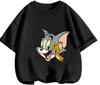 Summer Round Neck T Shirt Cute Kawaii Tom And Jerry Cartoon Print Casual Street Wear Kids Boys Girls 3 14 Years