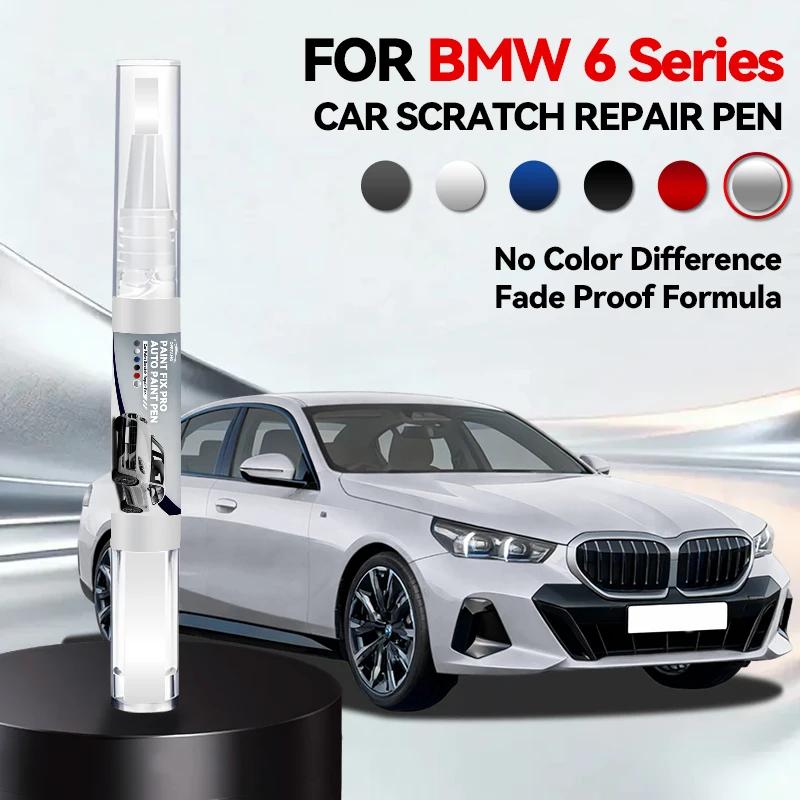 

For BMW 6 Series Paint Repair Pen Touch Up Scratch Remover DIY Auto Accessories Black White Red Silver Blue срібний