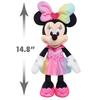 MINNIE Just Play Disney Junior Minnie Mouse Sparkle and Singing Minnie Mouse 13-inch Light and Sound Plush Toy