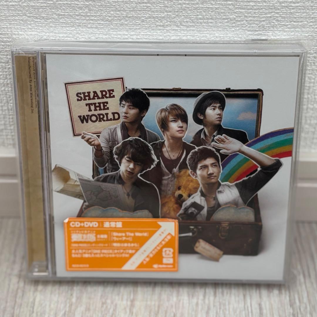 

[USED] TVXQ SHARETHEWORLD CD DVD One Piece Theme Song