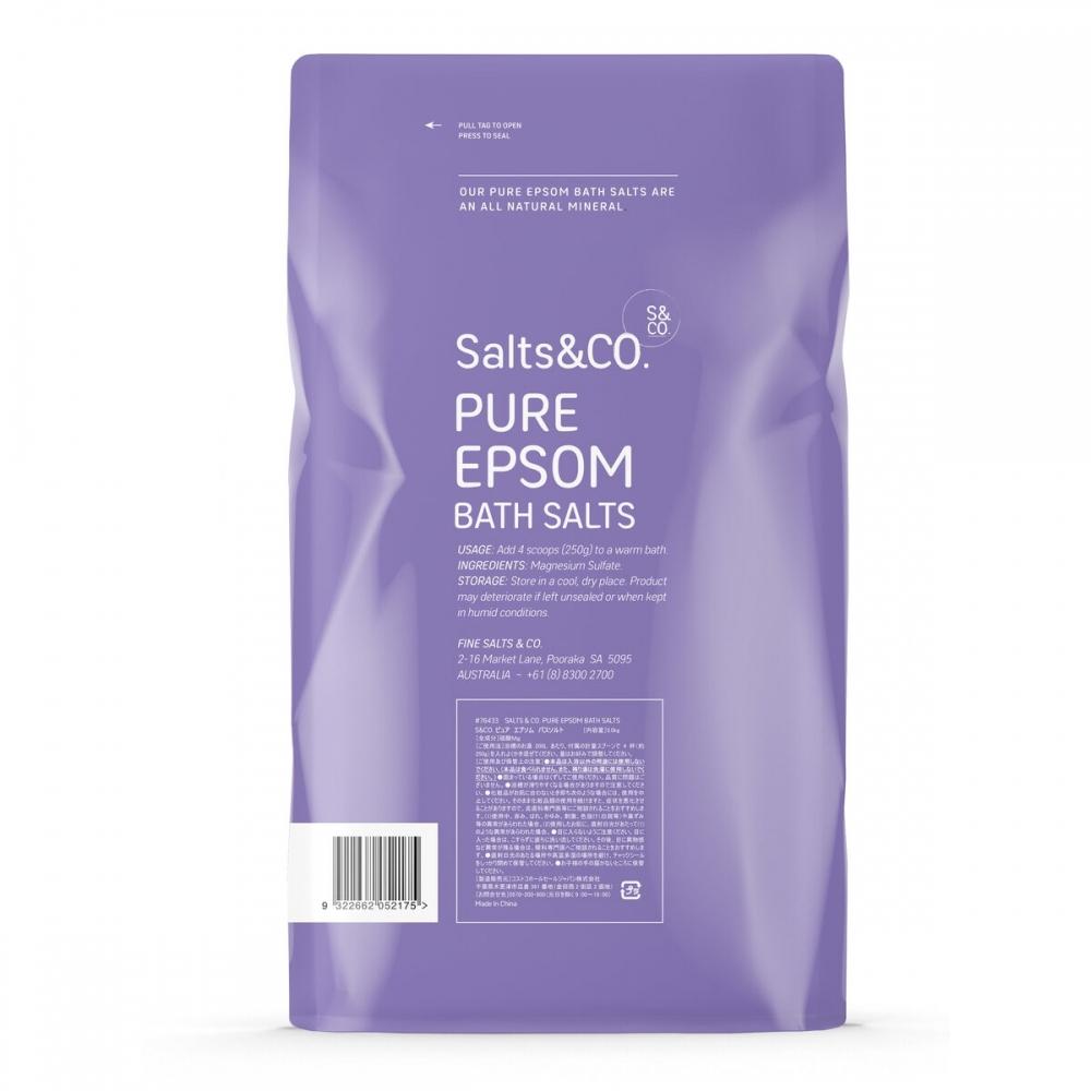 Epsom Bath Salt Conditioner   Co. Epsom Bath Salts 5.0 Kg