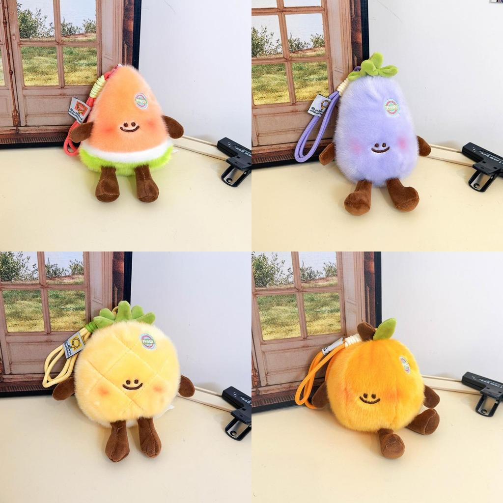 Fruit Plush Toy Collection With Pp Cotton Filling For Kids And Teens