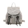 Nylon-Canvas Schleife Rucksacktasche Damen Trendiger Rucksack Große Kapazität Reisetasche