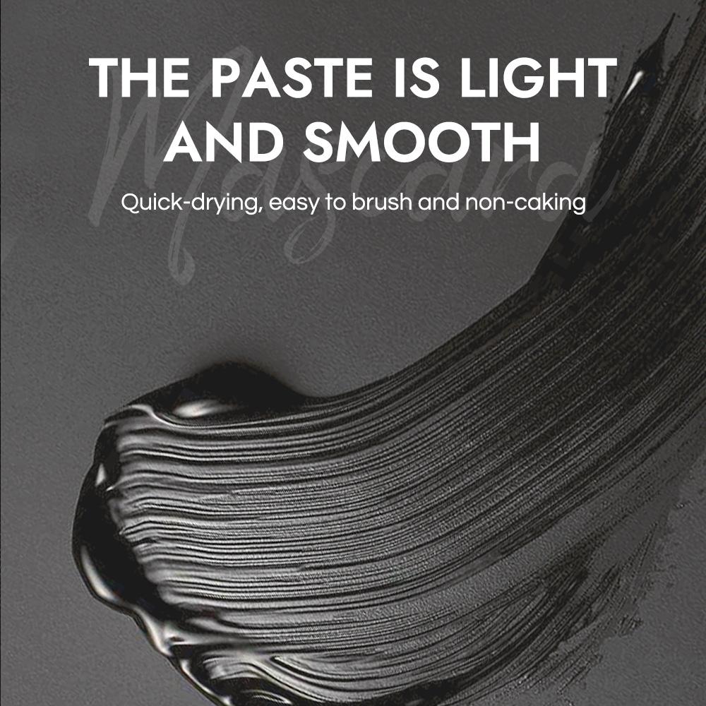 GECOMO Long-lasting Mascara Natural Curl Volume Not Easy To Smudge Detailed Combing Of Eyelashes