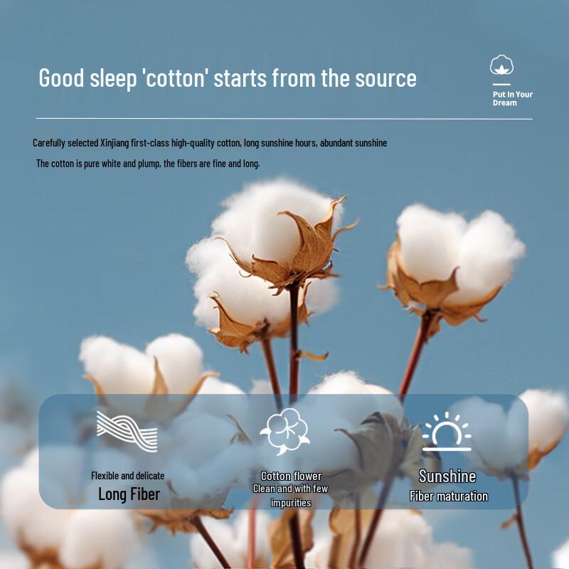 Zhangyu Kołdra 100% Bawełna Xinjiang