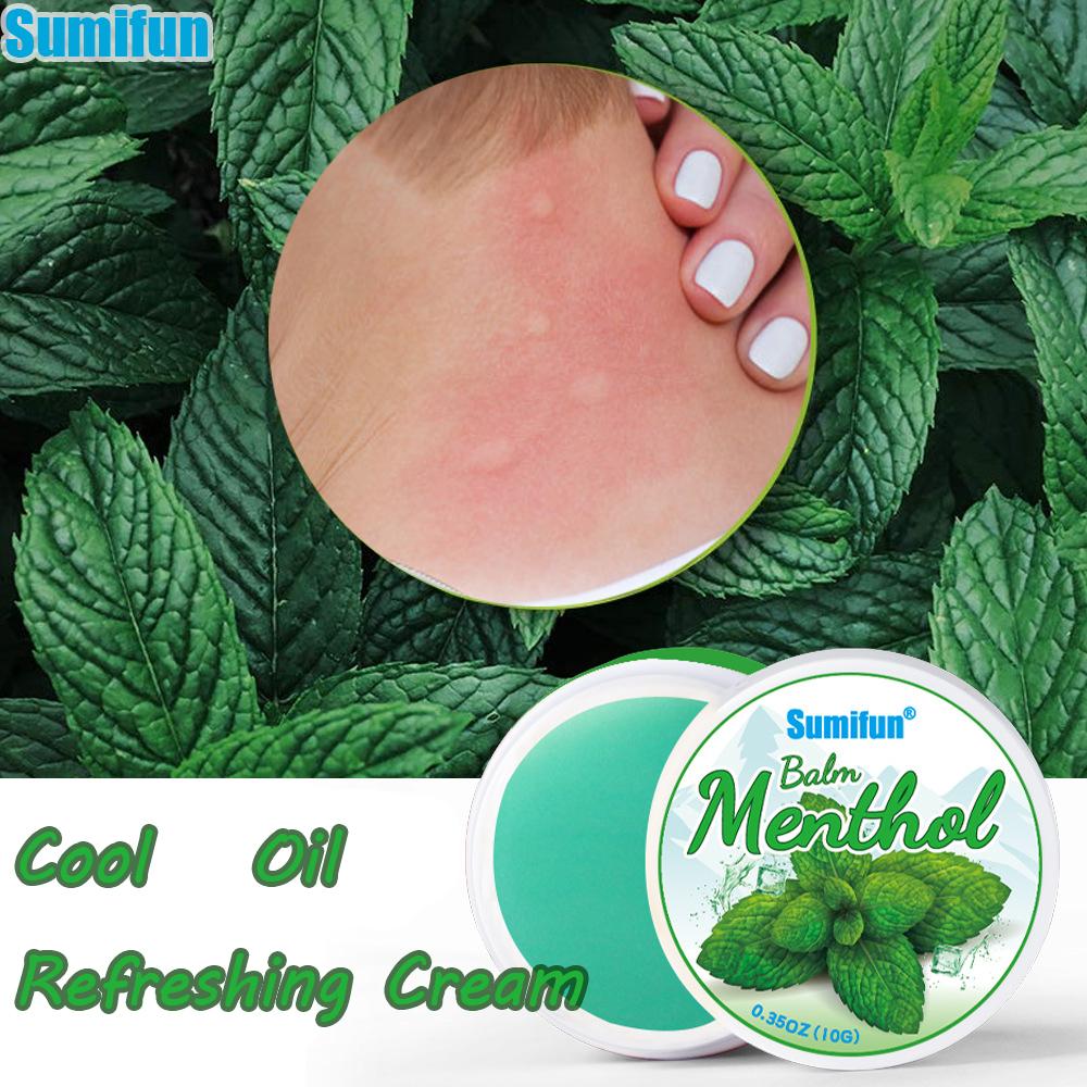 Sumifun 10/20/50 ML Mint Insect Bite Relief Balm, Travel-Friendly, Soothes Dizziness Bug Bites with Plant-Based Oil,Easy Application Repellent