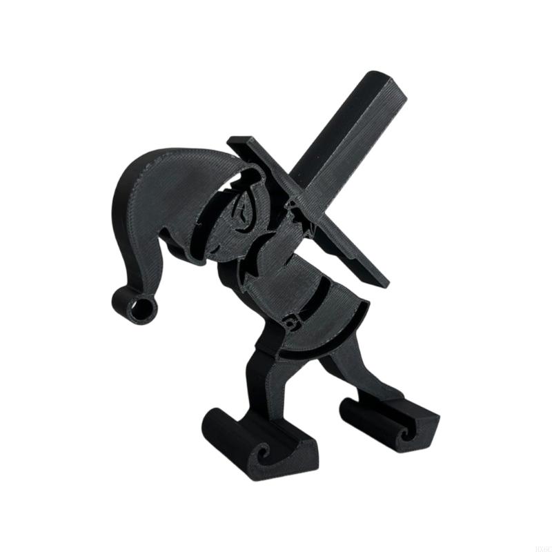 User Friendly Toilet Paper Holder Showcasing Adorable Elf for Easy Bathroom Mount as a Unique Present HX6C