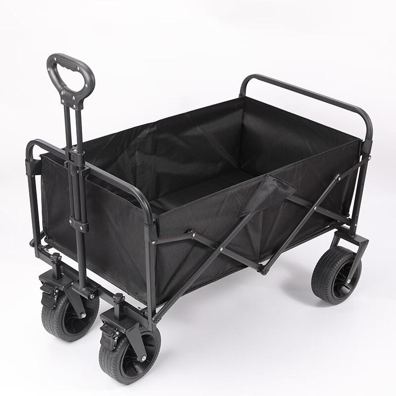 Outdoor Folding Utility Cart with Brakes