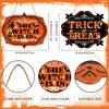 Wooden Halloween Pumpkin Hanging Sign Door Wall Decor Party Home Garden Decoration