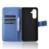 For Samsung A56 5G Cover Luxury Flip Diamond Pattern lanyard Business Wallet Case Leather for Galaxy A36 A26 A16 5G Phone Case