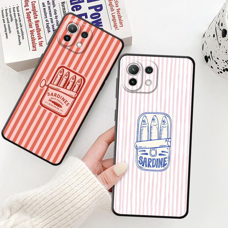Cartoon Creative Fish Case for Xiaomi Mi 15 Pro 14 12 11T 12T Pro 13 Lite 12X 11 10T Funda Phone Cover
