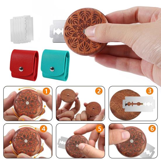 1 Set Bread Scoring Cutter Metal Bread Lame Cutter Dough Pattern Marking Tool Set for Kitchen Bakery
