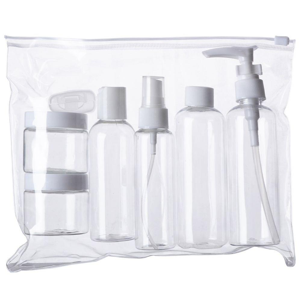 Travel Containers Bottles Cosmetics Vacations for Airplane Luggage Cosmetic Bag
