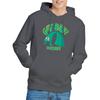 Gumby Unisex Adult Get Bent Heather Hoodie