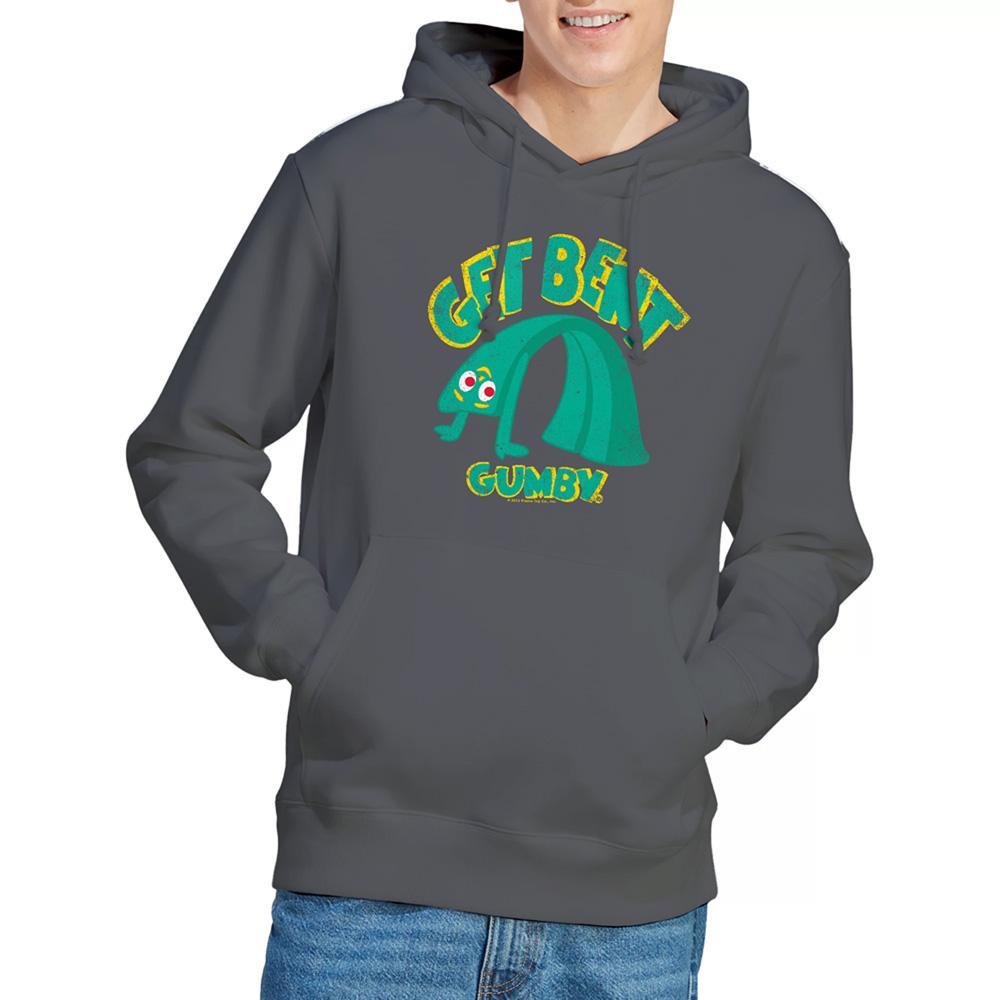Gumby Unisex Adult Get Bent Heather Hoodie