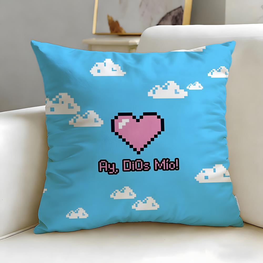 popular singer KAROL G Cushion Cover Soft  EasyWash Pillow Case  Versatile for Couch Bed Travel and Office