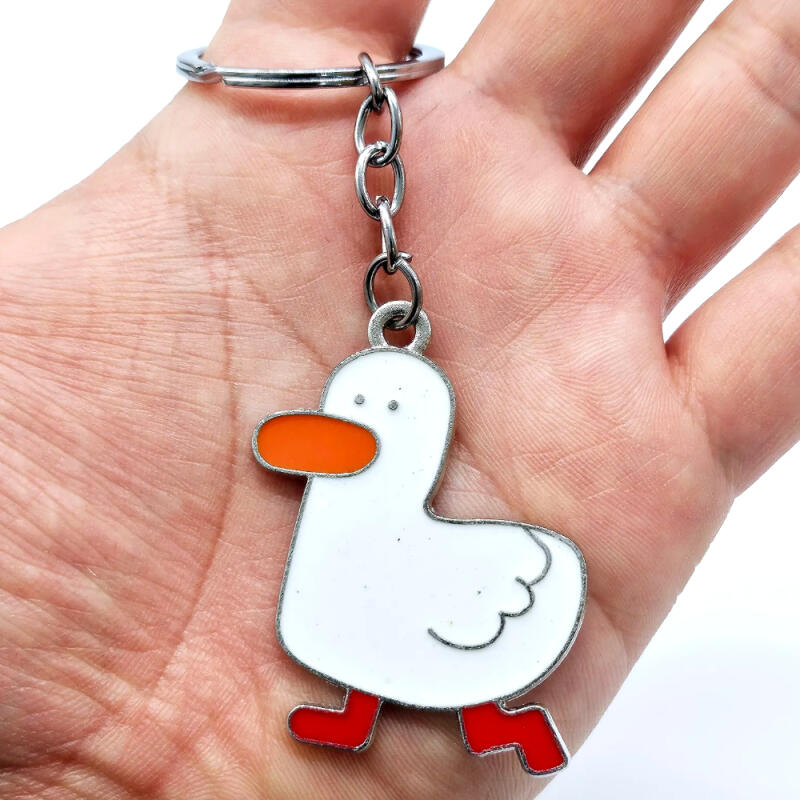 Glücksbringer Süße Ente Schlüsselanhänger Schlüsselhalter Schlüsselring