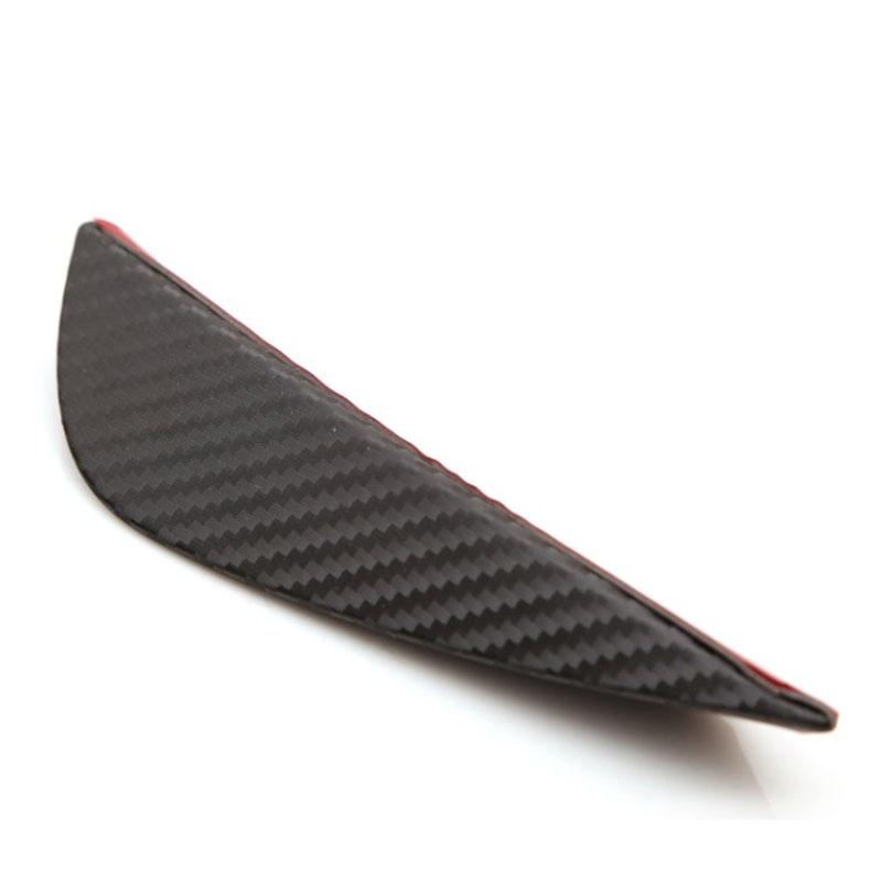 Car 4pcs Styling Universal Car Front Bumper Lip Fin Air Auto Body Kit