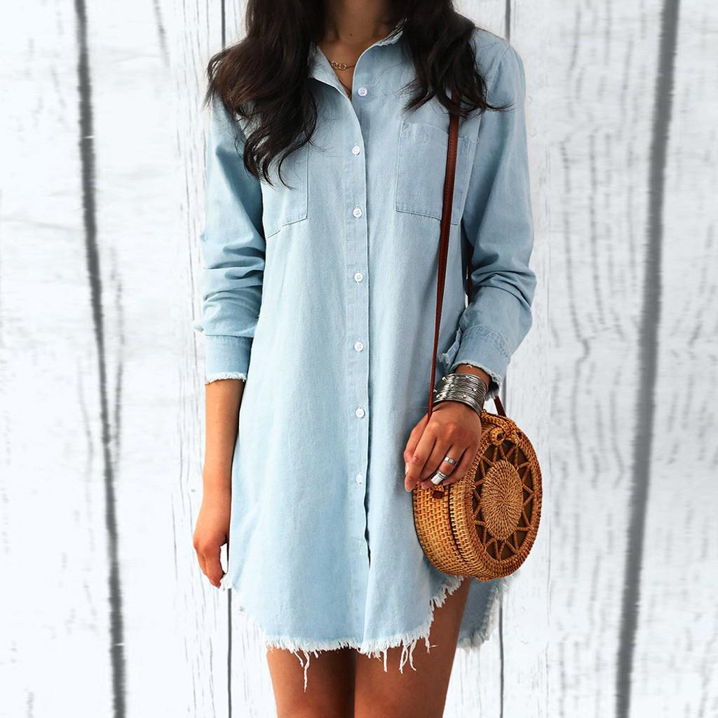 

Женское ковбойское платье с кисточками, однотонное, с длинным рукавом XL небесно-голубой