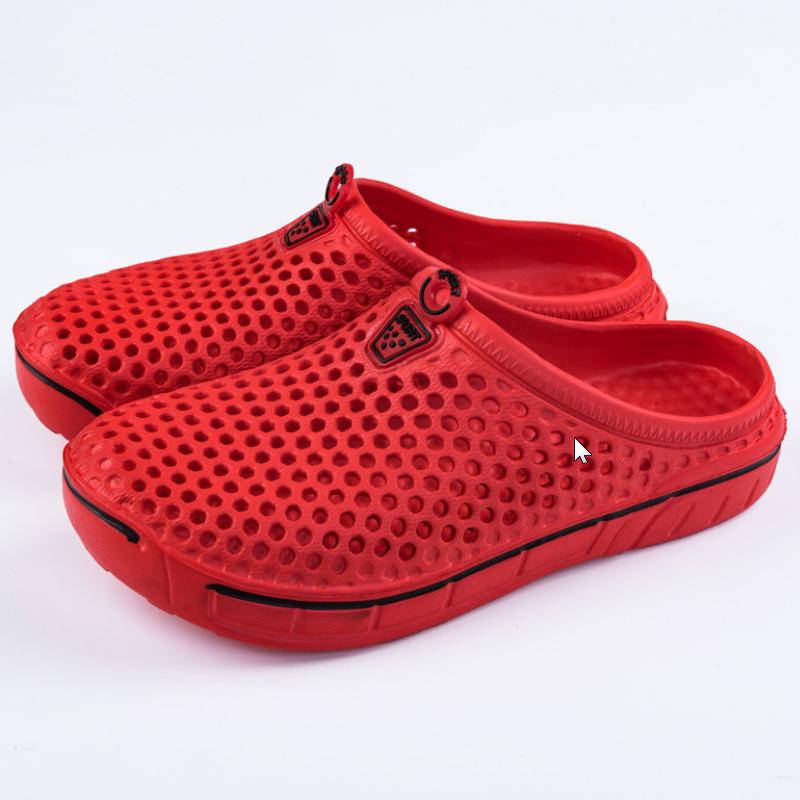 2025 Women Sandals Garden Clogs Couples EVA Slippers Unisex Breathable Beach Sandals Women Flat Slides Plus Size 36-45 WSH3853