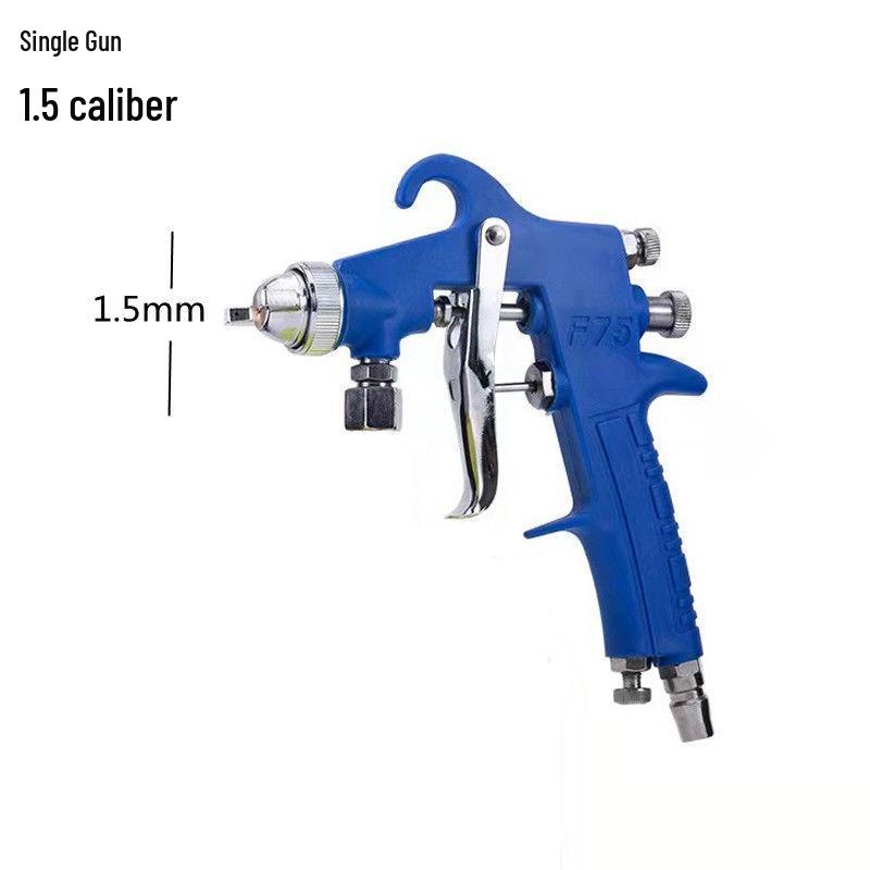 F75 High Atomization Latex Paint Sprayer for Furniture and Cars - Pneumatic Spray Gun with Lower Cup.