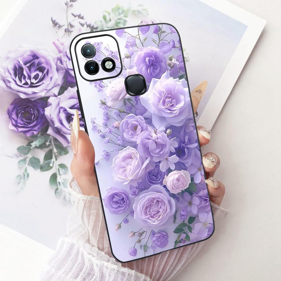 For Infinix Hot 10i Case Luxury Butterfly Fashion Girls Boys Cute Painted Casing For Inifnix Hot 10i X659 X659B X658E Cover
