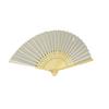 Handheld Fan Fine Workmanship Engraved Delicate Long-lasting Easy To Grip DIY Bamboo Folding Wedding Folding Hand Fan Gift