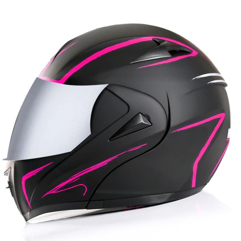 Cross-border Electric Motorcycle Male Helmet Electric Vehicle Helmet Female Face-off Helmet Full Helmet Four Seasons Motorcycle Safety Helmet