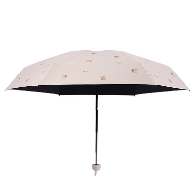 Heaven Umbrella Sea Shell 5-Fold Sun/Rain Umbrella