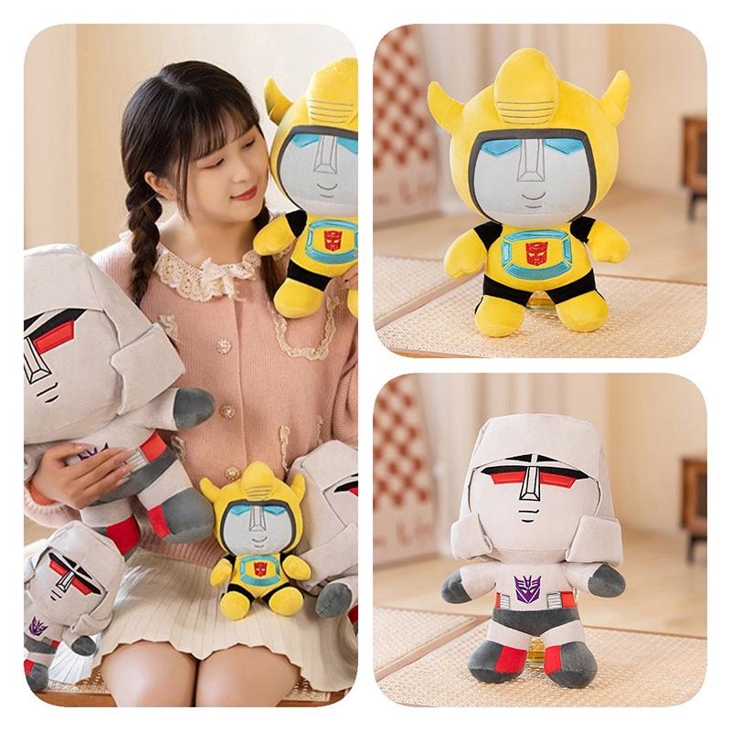 Neuer Cartoon Transformers Bumblebee Plüschroboter für Jungen