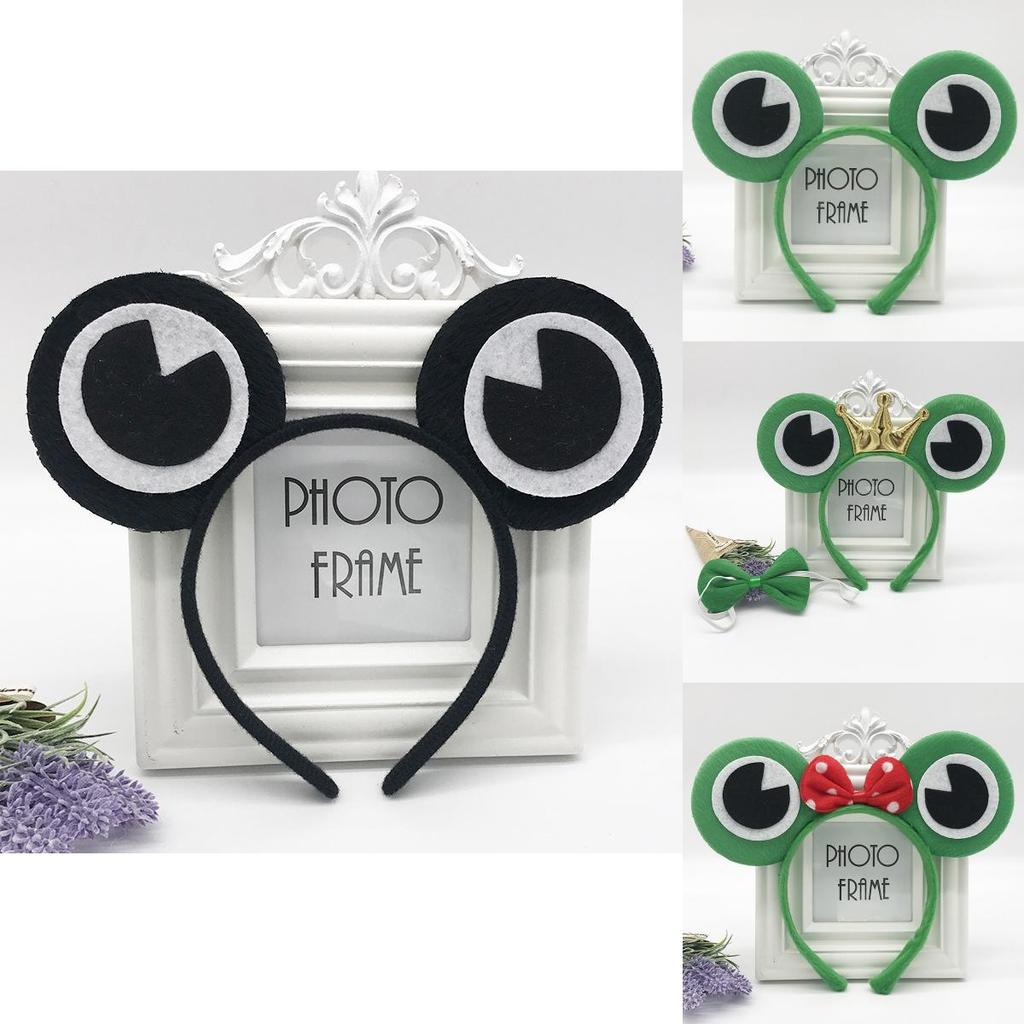 Frog Princess Hairband Kids Party Headwear Handcrafted For School Events And Plays