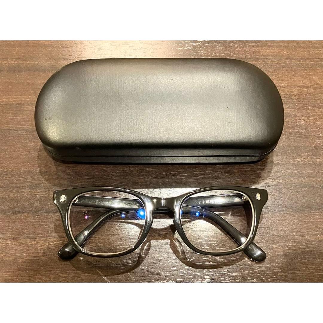 Used Sofnet x Kaneko Glasses Binchotan Acetate Black