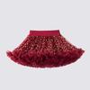 Lace Skirt Girls Fluffy Chiffon Pettiskirt Solid Colors Tutu Skirts Girl Dance Skirt Christmas Tulle Petticoat Tulle
