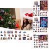 Kpop Demon Hunters Christmas Countdown Calendar Acrylic Wall Hanging Gift For Teens