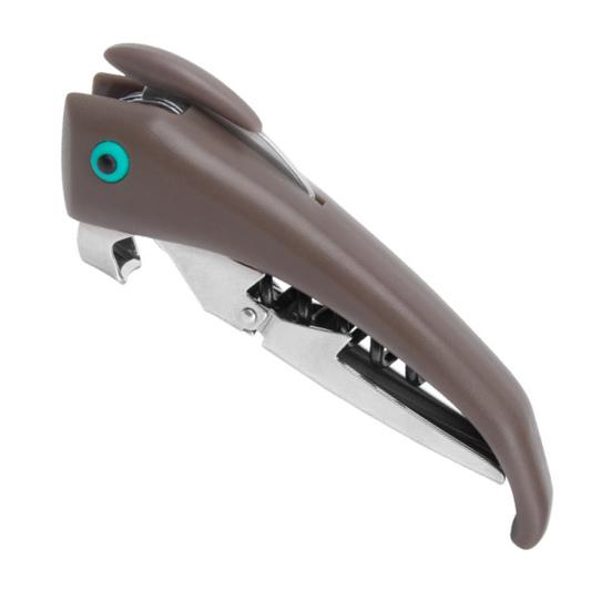 

Beetle-Shaped Wine Opener with Foil Cutter Multi-Function Corkscrew for Home Kitchen Ergonomic Rust-Proof Portable Essential Bar Tool кофейный