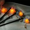 Bridal Tassel For Girls Flower Women Hair Sticks Chinese Hair Fork Korean Hanfu Hairpins Hair Clip