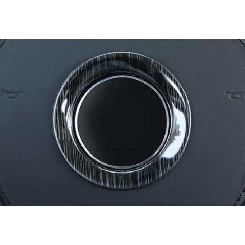 Center Ring Trim 1PCS Steering Wheel Black Steel For BMW X3 G01 X4 G02 2018-